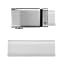35mm Alloy Buckle & White Leather