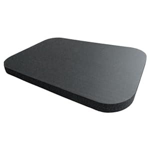 Yoga Pad Knieën – Oefenmatkussen Extra dik, Yogamat Antislip | Dikke oefenmat, fitnessmat, comfortabele trainingsmat op blote voeten voor yoga, pilates en vloeroefeningen, kniekussen voor tuinwerk