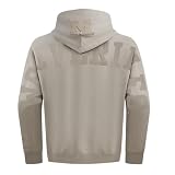 Pro Standard Mens Ncaa University Of Michigan Wingspan Pull Over Hoodie Taupe