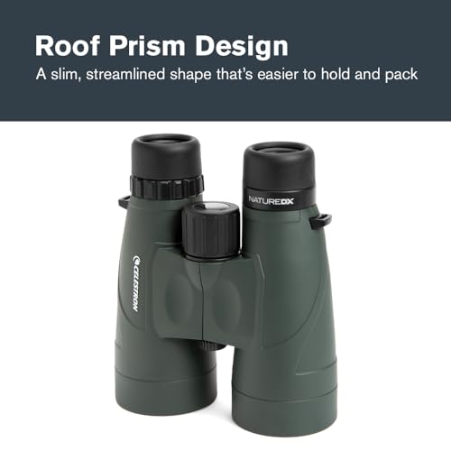 Celestron 71336 Nature DX 12x56 Binocular (Green)