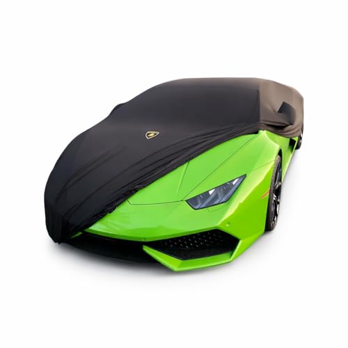 Image of Indoor Car Cover Compatible with Lamborghini Huracan - Premium Dustproof & Scratch-Resistant, Soft Polyester