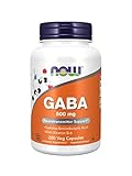 NUTRIENTES IMPORTANTES: GABA de Now Foods contiene 500 mg de ácido gamma-aminobutírico y 2 mg de vitamina B6, nutrientes importantes que pueden apoyar muchos procesos en el cuerpo