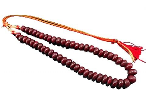CHIKLEET BUYERS TOP MOST DEMANDED 672.00 CTS EARTH MINED RUBY ROUND BEADS NECKLACE STRAND CHIK_NECKLACE-46109