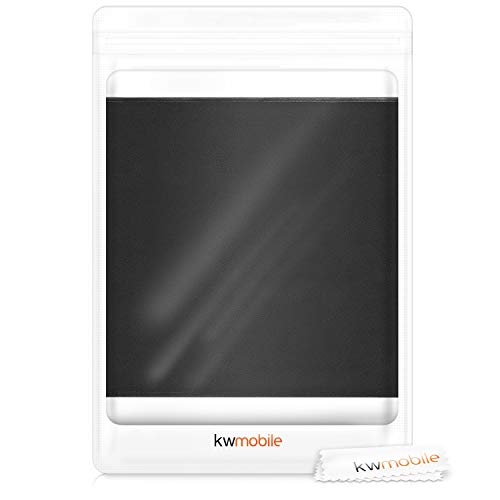 kwmobile Dust Cover for 32" TV - Fabric Case TV Protector for Indoor Flat Screen TVs - Black