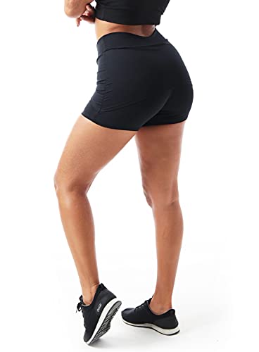 Short Saia Academia Suplex Fitness Tapa BumBum (PRETO, M/42)