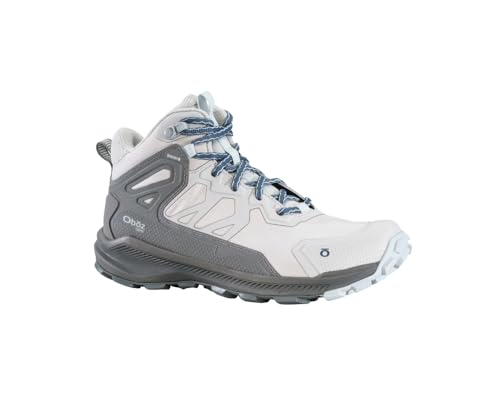 Oboz Bota feminina Katabatic Mid B-DRY impermeável para caminhada, Drizzle, 38