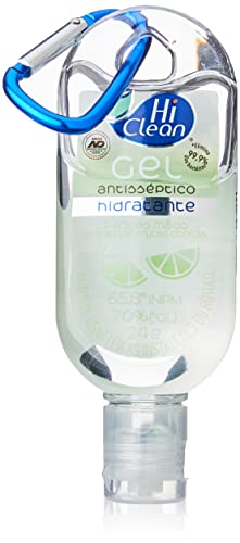 Hi Clean ÁLCOOL GEL ANTISSÉPTICO FRUTAS CÍTRICAS - MOSQUETÃO 24g