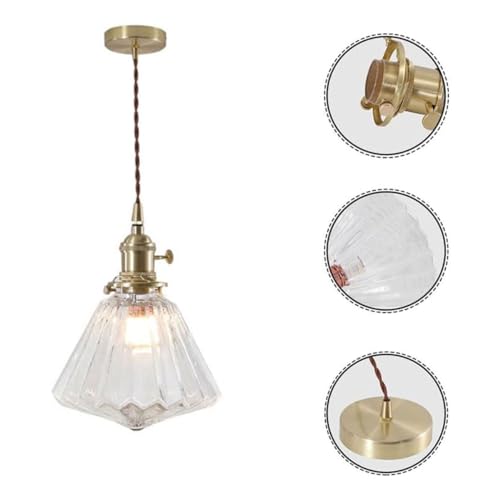 Luces de latón modernas ajustables para renovar techos altos 6