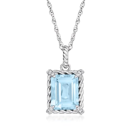 Ross-Simons 3.00 Carat Sky Blue Topaz...