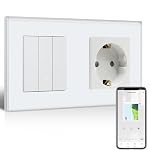 BSEEDLIFE – BSEEDLIFE Smart WIFI Rollladenschalter mit Normal Steckdose,
