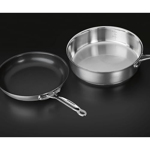 Image of Cuisinart Chef's Classic Stainless Cookware 13-Piece Set, 77-13