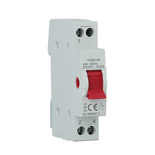 Sectionneurs interrupteur YCBZ-40 3P 40A inverseur pour circuit de maison