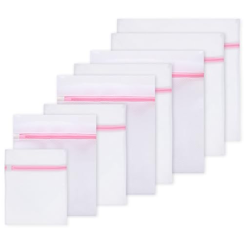 8 Stücke waschnetz für waschmaschine mit Reißverschluss，waschsack waschmaschine ，wäschebeutel für waschmaschine，laundry bag，wäschesäcke,waschbeutel