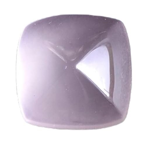 Quartz rose 10x10mm pierre gemme calibrée pour réparer ou monter une bague