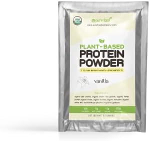 Pure Food Plant Based Protein Powder Sample Pack (Vanilla)