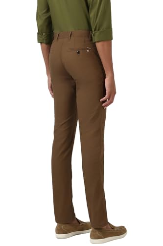 Image of Peter England Men's Slim Casual Pants