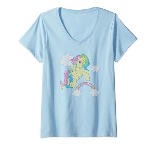 T-shirt My Little Pony Retro : le col V confortable qui ne se déforme pas