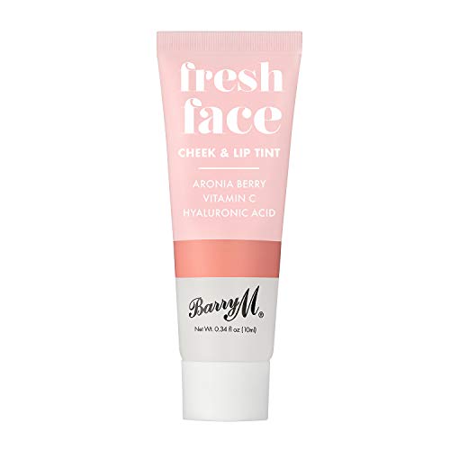 Barry M Cosmetics Fresh Face Cheek And Lip Tint, Radiant Dewy Skin With Blendable Formula, Shade Peach Glow
