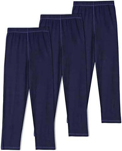 Men's 3 Pack Cotton Pajamas Bottoms,Comfy Breathable Sleep Pants Loungewear Lightweight Pajamas Pants with Pockets(S,C-Royal Blue)