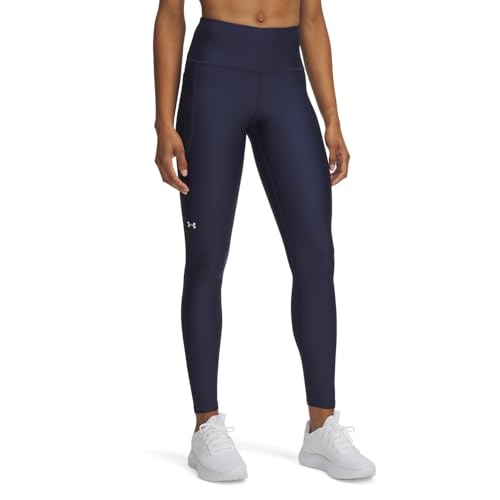 Image of Under Armour Womens HeatGear Armour High Waisted Pocketed No-Slip Leggings
