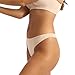 Boody Body EcoWear Women's G-String Seamless Thong G String Underwear Made From Natural Organic Bamboo Viscose Soft Breathable Eco Fashion For Sensitive Skin Nude, Medium