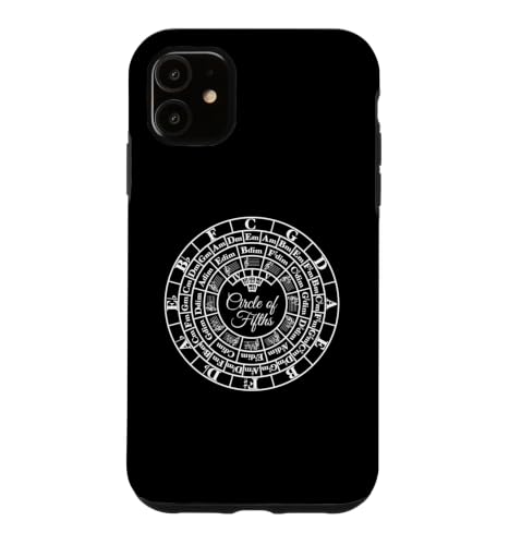 �~���[�W�V�������_ Circle Of Fifths �L�[ �V�O�l�`���[ ��ȉ� �� �X�}�z�P�[�X iPhone 11 �p
