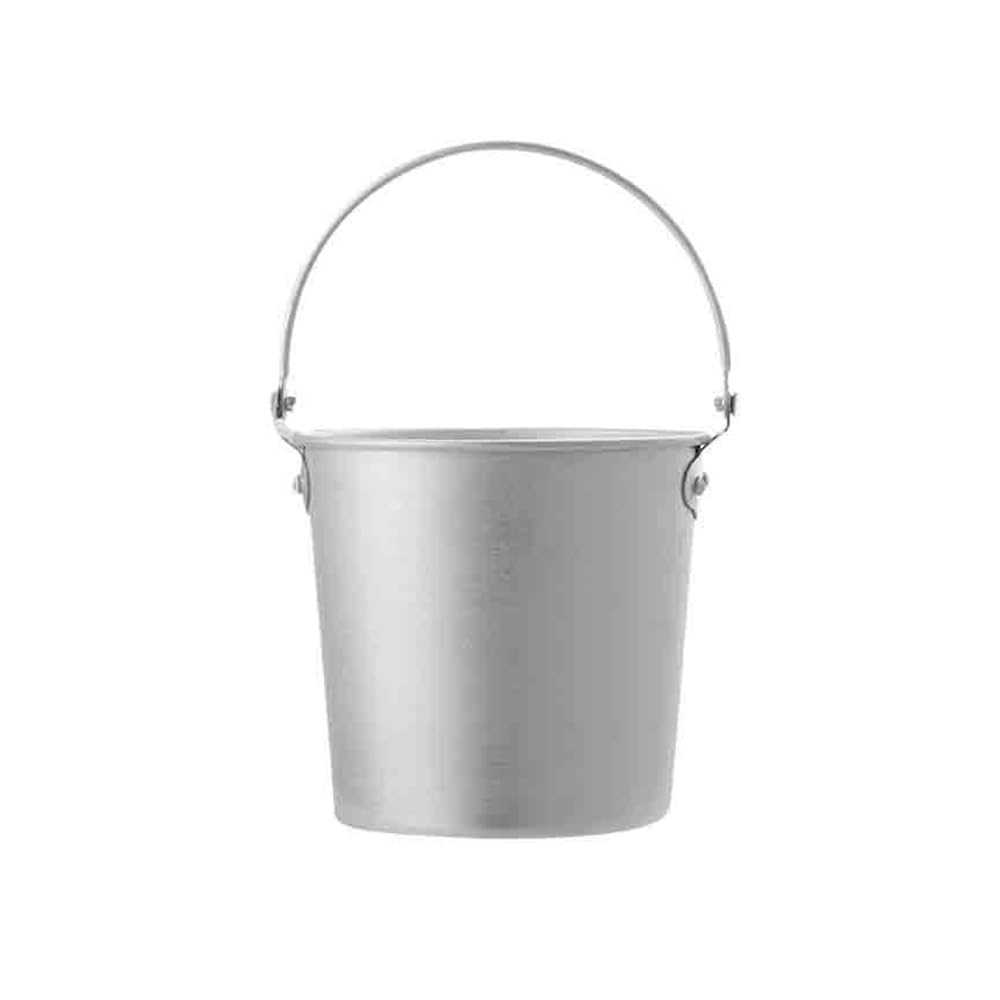 Cubo de bebidas galvanizado portátil para mantener el hielo seco en tus barbacoas