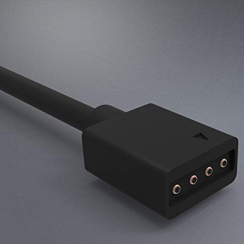 Cooler Master RGB 1-to-3 Cavo Splitter, 4 Pin e 5 Pin LED Connector, 58 cm
