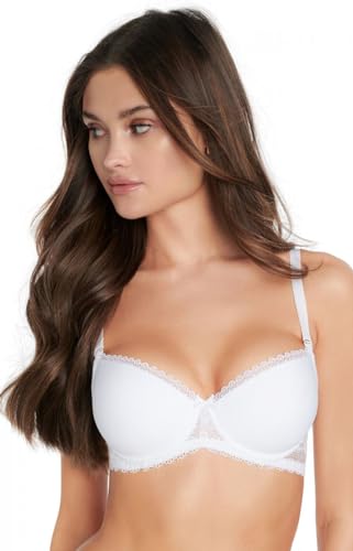 Calvin Klein Damen Lght Lined Balcon Balconette-BH, Topaz Gemstone, 65E