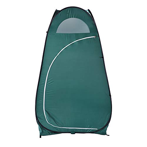 VINGLI Tienda Pop Up Instantánea para Ducha Portátil Exterior Privacidad para Baño y Vestidor (Verde) miniatura 7