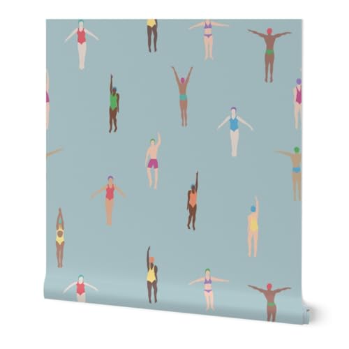 Spoonflower Peel & Stick Wallpaper 6ft x 2ft