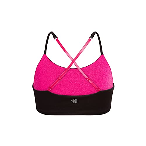 Bleum Active Bra - Comfortable Sports Training & First Bra (14, Black - Sorbet, Numeric_14)3