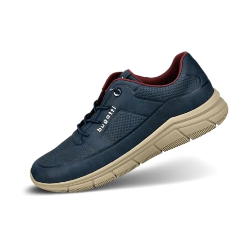 bugatti Zapatos con Cordones para Hombre 343-afa10, Azul Oscuro, 43 EU