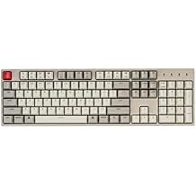 Keychron C2 Full Size Hot-swappable Wired Mechanical Keyboard Compatible with Mac, Keychron Brown Switch, 104 Keys ABS Retro Color Keycaps Gaming Keyboard for Windows, USB-C Type-C Braid Cable