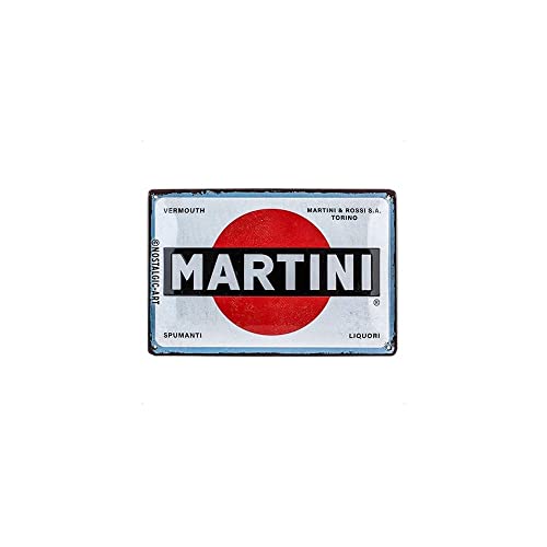 Nostalgic-Art Plaque Vintage Pan Am – Logo White – Idée de Cadeau pour Les passionnés de Voyages, en métal, Déco Design Retro, 20 x 30 cm