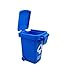 Nuanmu Trash Can Toy Kids Push Toy Vehicles Garbage Can