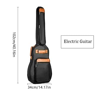 41inch Cas de guitare 10mm Éponge épaisse Rembourrage Acoustique Guitare Sac à dos avec 4 poches Guitare Accessoires… - Les Beatles, Paul McCartney, John Lennon, RIngo Starr, George Harrison 41inch Cas de guitare 10mm Éponge épaisse Rembourrage Acoustique Guitare Sac à dos avec 4 poches Guitare Accessoires… – Image 2