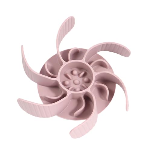 APGLSXY Slow Feeder Dog Bowl Insert with Strong Suction Cup Nonslip Silicone Pet Food Dispenser for Healthy Eating and Digestion