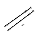 ZXYRC Hard Steel Front/Rear Axle Drive Shaft â€‹for Axial SCX10 1/10 RC Crawler Car Parts (Rear)