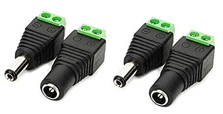 (2 Set) Screw Fastening Type Male and Female DC Power Plug-Connector (2 Male + 2 Female)-image-37