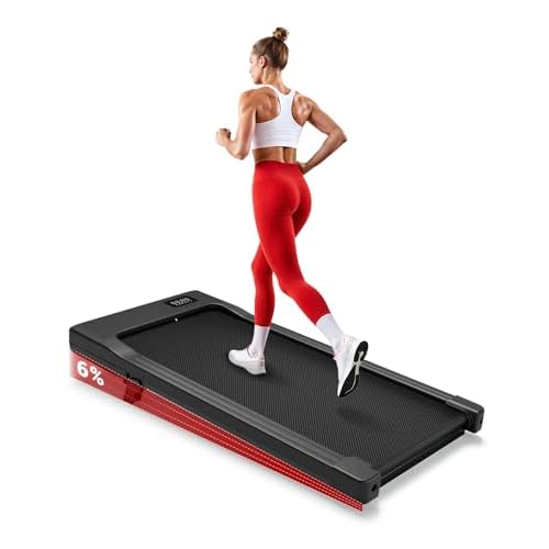 Superun Raceable Walking Pad – Laufband für Zuhause 2.5 PS mit App und Fernbedienung – Laufband Schreibtisch max 136 kg mit Multi-Runner-Rennen und Training Couses-1
