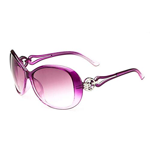 Idomeo Women Fashion Oval Shape UV400 Framed Sunglasses