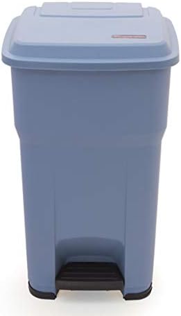 Outdoor Trash Can Garbage Can Large In/Outdoor Dustbins 30L/55L Paper Storage Bins PP Pedal Trash Can Plastic Medical Clinic Property Waste Recycling Compost Bins All-Weather Waste Recycle Bin Contain