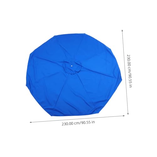 Toile parasol remplacement imperméable pour bannes de terrasse