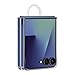 Produktbild Samsung Clear Ring Case EF-QF766 für das Galaxy Z Flip7, Smartphone Cover, Handy-Hülle inklusive Ringhalter, Silikon, Schutz Case, stoßfest, dünn und griffig, Transparent
