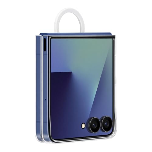 Samsung Clear Ring Case EF-QF766 für das Galaxy Z Flip7, Smartphone Cover, Handy-Hülle inklusive...