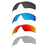 [EZReplace] 交換用 レンズ Oakley Radar Path サングラス（偏光レンズ）- 適合Oakley Radar Pathフレーム（カーボンブラック+アイスブルー+ファイアレッド+メタルシルバー）