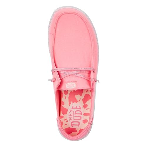 Image of HEYDUDE Women's Wendy Stardust Slip On Loafers | Lightweight Casual Shoes for Travel, Walking & Everyday Style