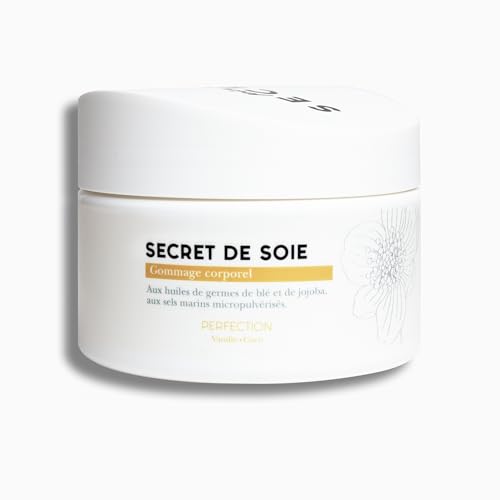 Pin Up Secret - Exfoliante corporal con sales minerales del Mar Muerto y aceites naturales de germen de trigo y jojoba - Secret de Soie