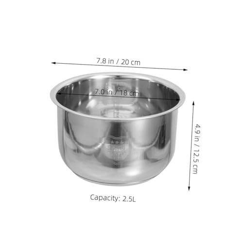 Cuve intérieure métallique Luxshiny de haute précision